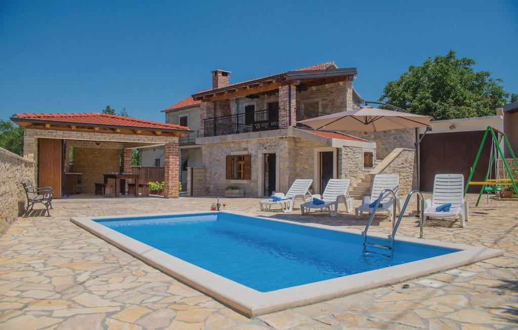 Galovac  Luxury Villa Maria With Pool מראה חיצוני תמונה